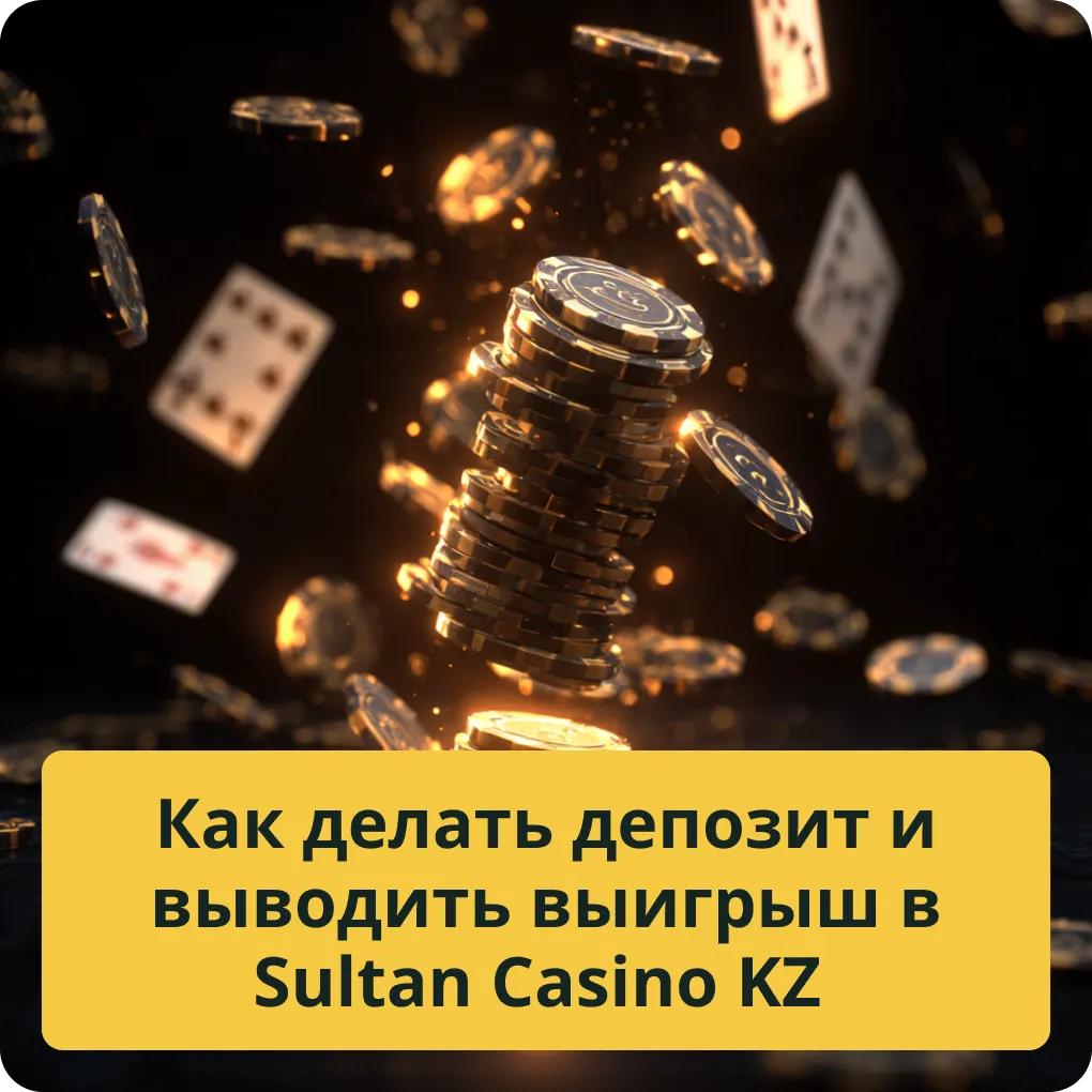 Как делать депозит и быстро выводить выигрыш в Sultan Casino KZ Как делать депозит и выводить выигрыш в Sultan Casino KZ